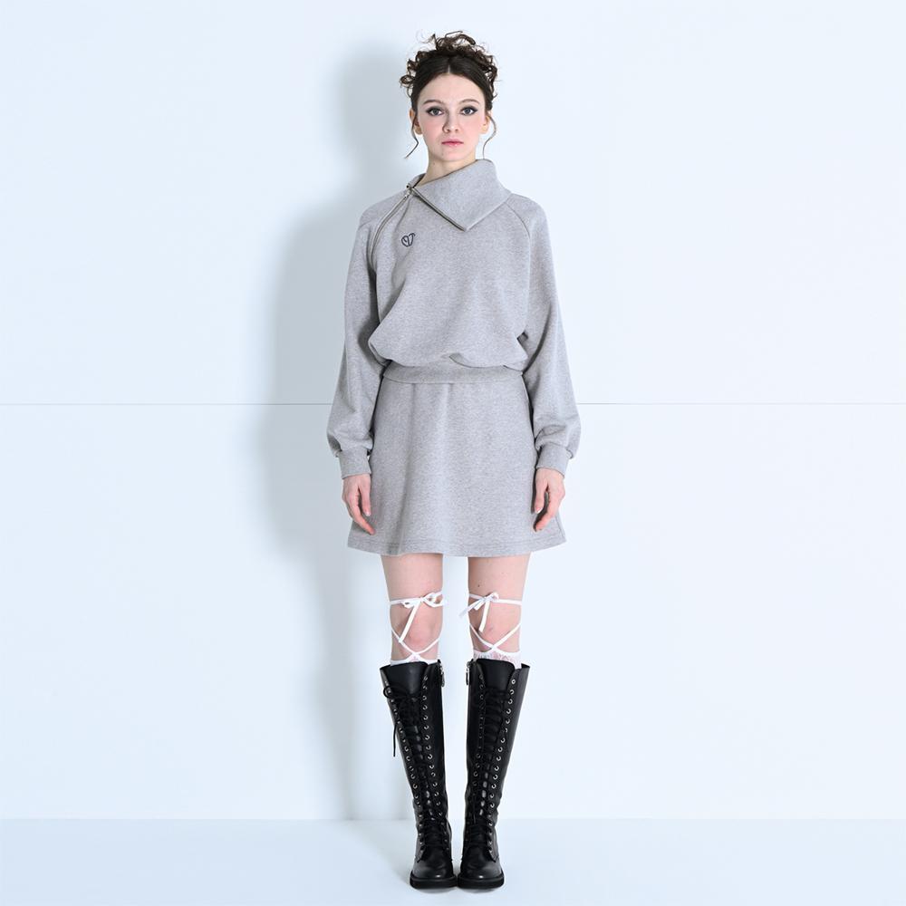 Комплект юбки с двусторонней застежкой-молнией Make A Toast Серый Mbdsst001Gr Gray/Ff