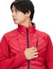Mizuno Techfill Hybrid Training Cold Weather Ski Patrol Size 32MEA535 Jacket, Protection, Moisture-Wicking, Heat-Retaining, Washable, Red, XS,