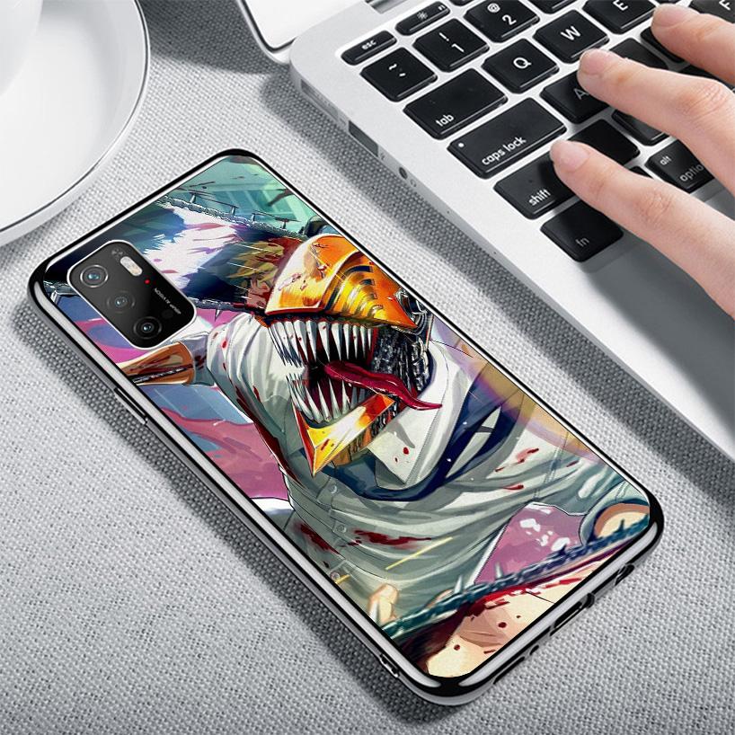 C-Chainsaw Mans Denji Phone Case For Xiaomi Poco X7 X6 X5 Pro F7 Ultra Redmi 15C 15 13 13C 12 12C 10 10A 10C 9 9A 9C 9T Shell Po