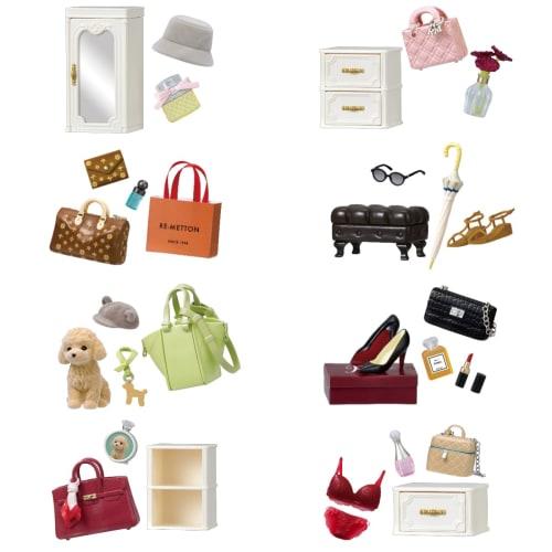 Re-Ment Petit Sample My Sweet Closet 1 Box Approx. H115 X W70 X D50mm Made of PVC and ABS