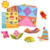 108 Pages Montessori Toys Cartoon Animal Origami Paper DIY Kids Craft Toy Handcraft Parper Art Educational Toy for Children Gift