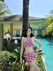 Korean Bikini Women's Slimming Knit Swimsuit & Cover-up Set