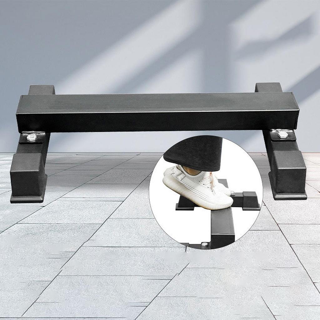 Calf Raise Bar Base Non Slip Jump Power Training for Outdoor Sports Exercise without Pad