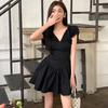 2026 Spring/Summer French Style Slimming Pleated Dress - Sweet Fairy Princess Design