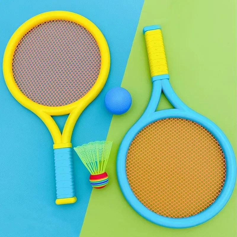 2 Badminton Racket Send Badminton Tennis Outdoor Sports and Leisure Two Parent Child Interactive Toys