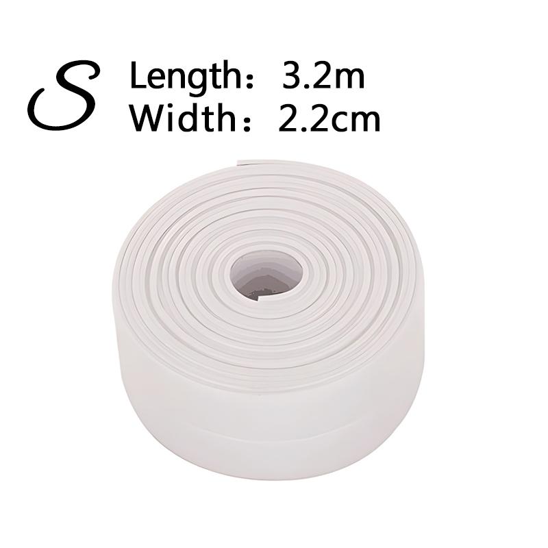 

1/2 рулона белой антиплесневой ленты длиной 3,2 м самоклеящаяся водонепроницаемая лента против плесени ванная комната кухня практичные товары для дома ZYF