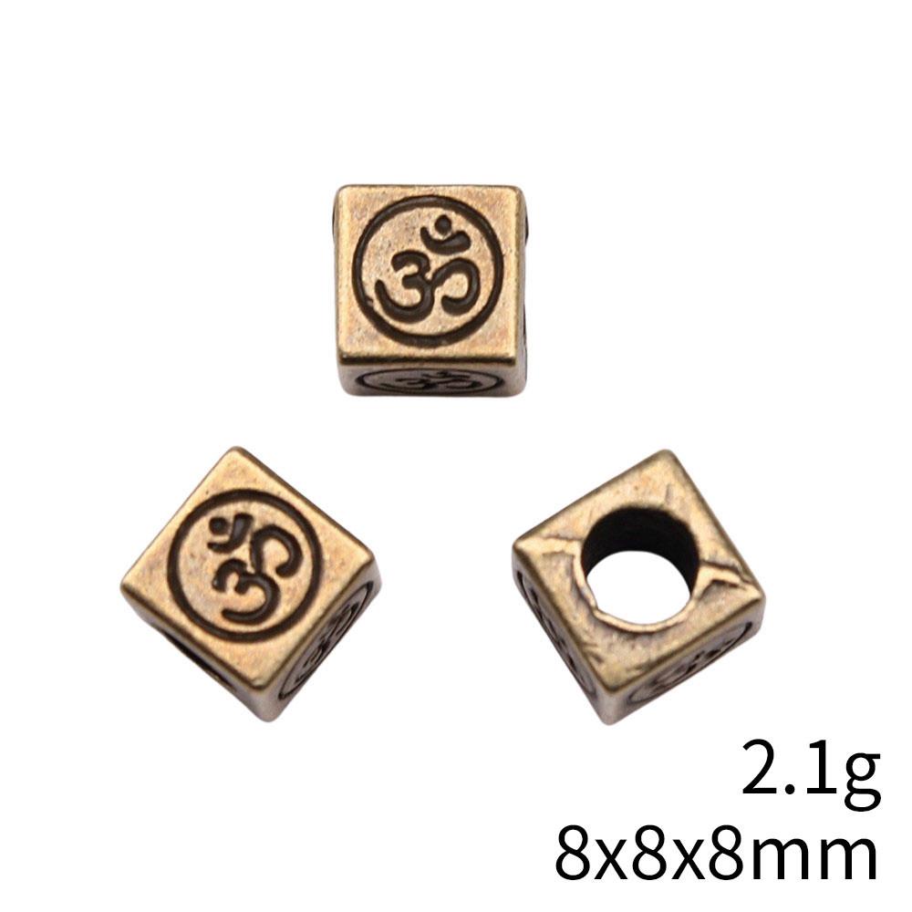 Beads Pendant Jewelry Materials Character Love Big Hole Beads Loose Spacer Accessories Parts Jewellery Making