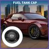 Fuel Filler Door Cover Gas Cap Cover for Dodge Challenger 2008- Black
