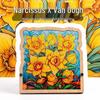 Narcissus Creative High-Difficulty Wooden Jigsaw Puzzle - Educational Gift Toy & Ornament