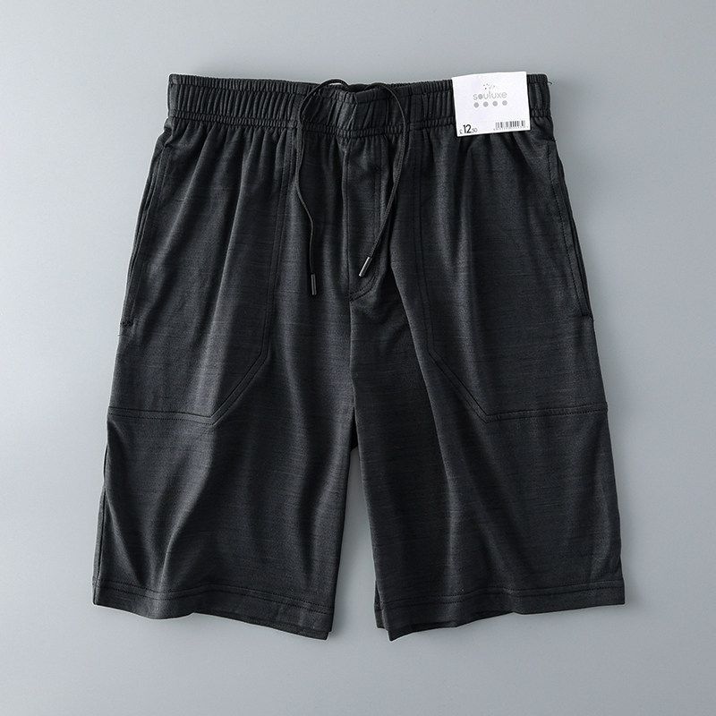 Fitness Export Export Tail Single Cut Label Sports Shorts Black M