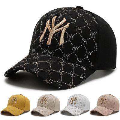Fashion New MY Embroidered Baseball Cap Men Women Outdoor Sport Visor Sun Hat Adjustable Breathable Snapback Hip Hop Hats Gorras