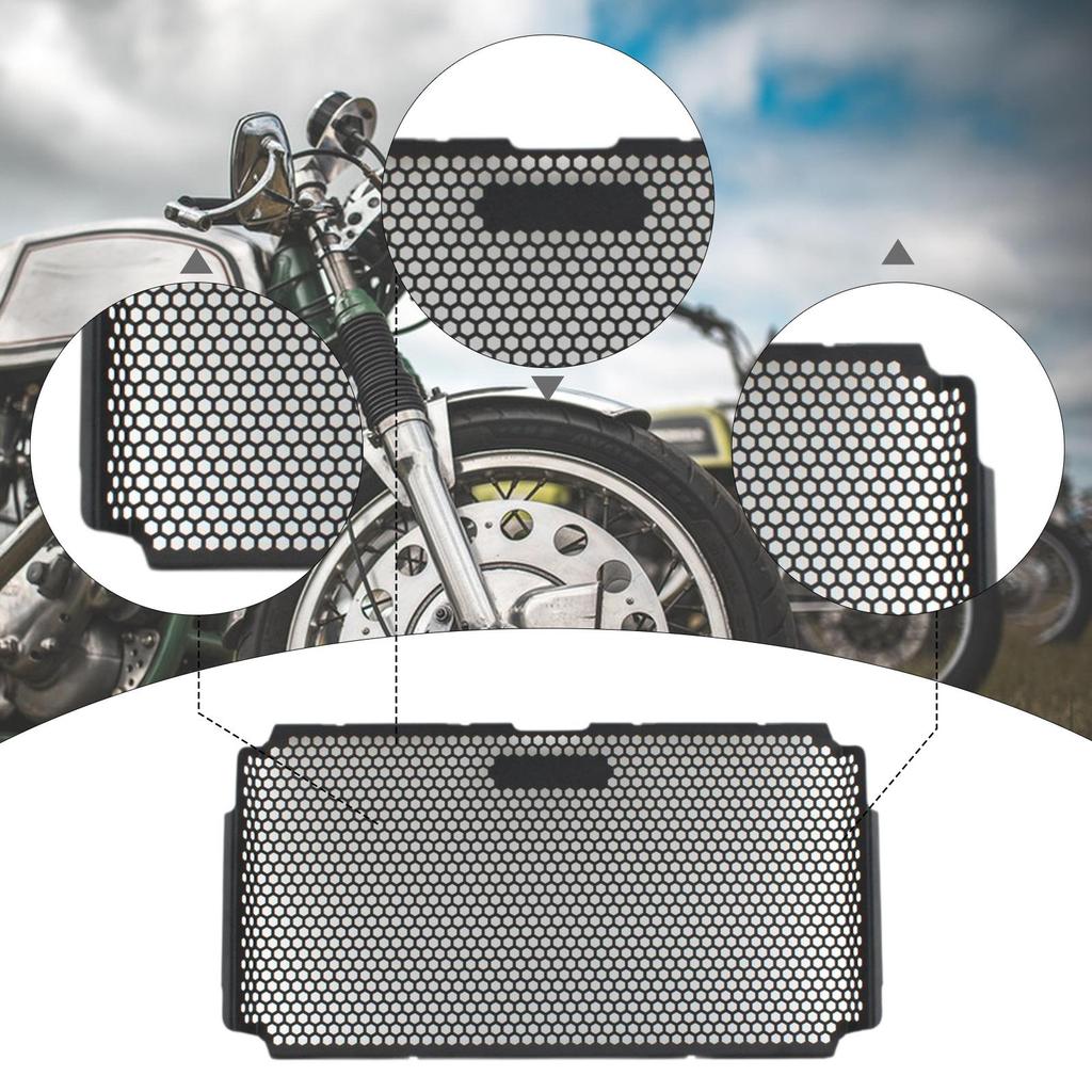 Radiator Grill Protector Shield Black Aluminum Alloy for Yamaha MT-07 2025 Motorbike Accessories Cooling