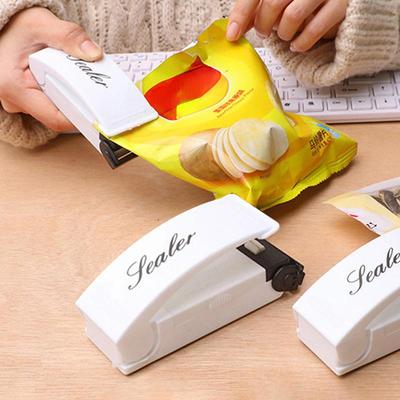 Plastic Heat Bag Sealer Food Packaging Sealing Machine Portable Snack Bag Sealing Clip Kitchen Storage Accessories Home Gadgets HMM
