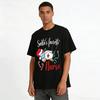 Santa's Favorite Nurse Christmas Themed Printed Casual Top Pure Cotton T-shirt