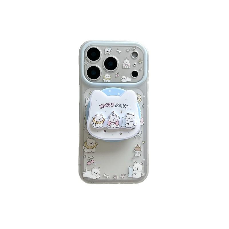 Cartoon West Highland White Terrier Magnetic Phone Case for iPhone 17 / 16 Pro Max / 15 / 14