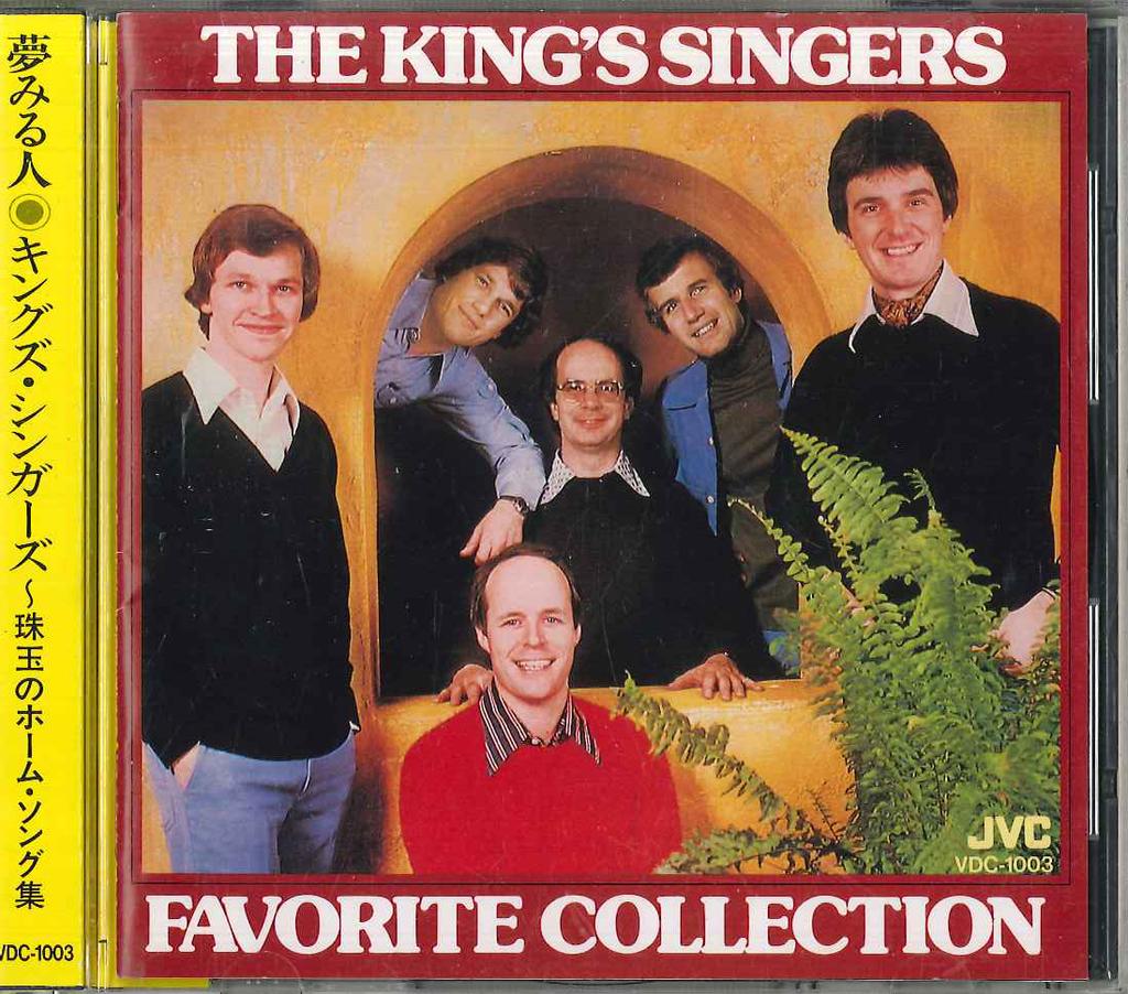CD KING'S SINGERS - King's Singers Favorite Collection VDC1003 VICTOR Japan ObiClassical Used