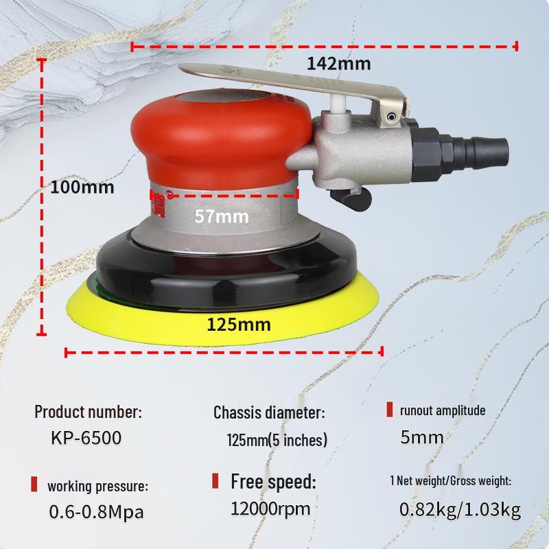5 Gaobao Pneumatic Sander & Polisher for Car, Air, and Stone Surfaces
