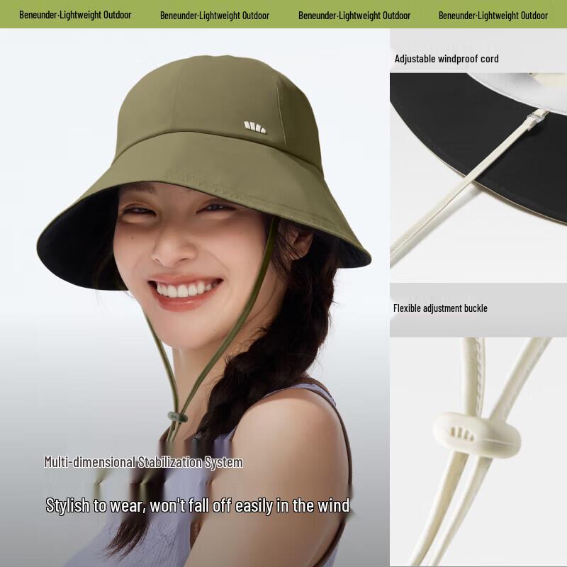 Beneunder Women's UV Protection Bucket Hat