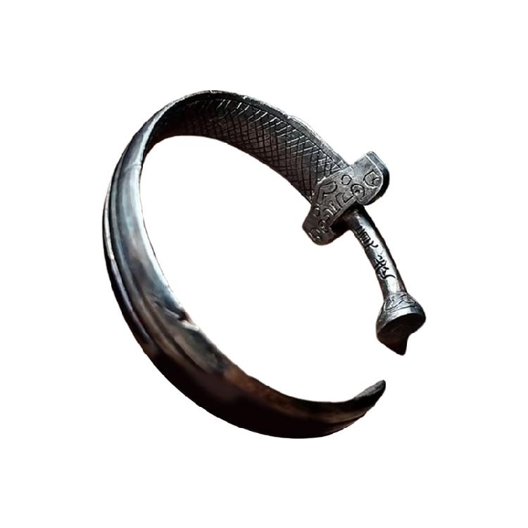 

Retro Hammered Metal Adjustable Bangle Vintage Inspired Open Cuff Bracelet Copper Jewelry Gift 1
