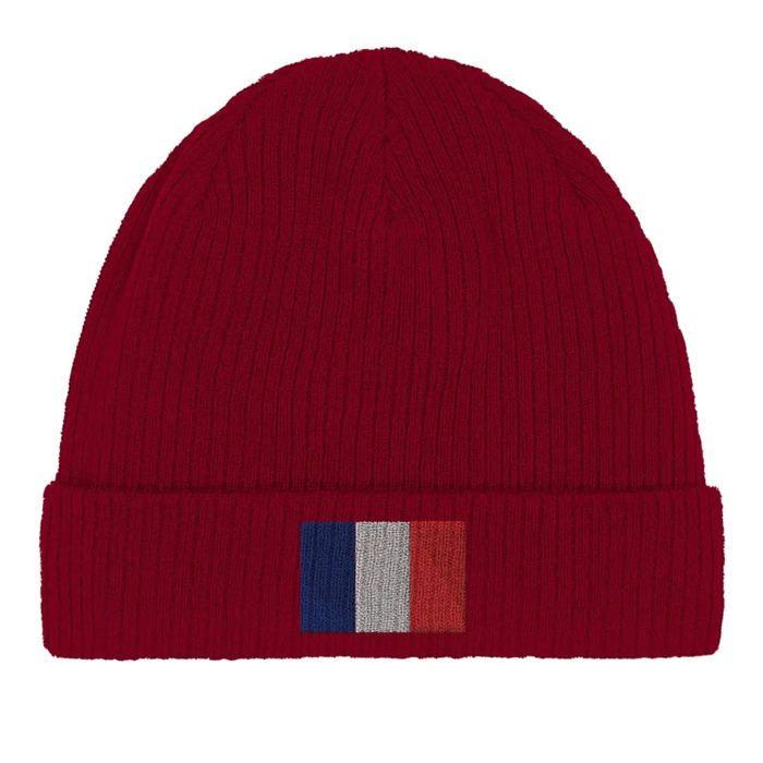 Bonnet Drapeau France en Rouge