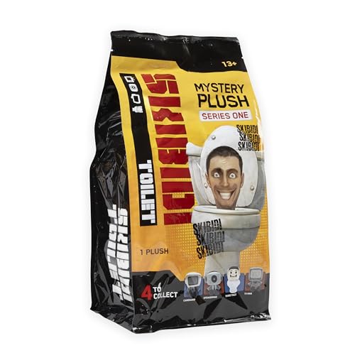 SKIBIDI Toilet Mystery Plush - Collectible Plush Collectible Officially Licensed Toilet Goods