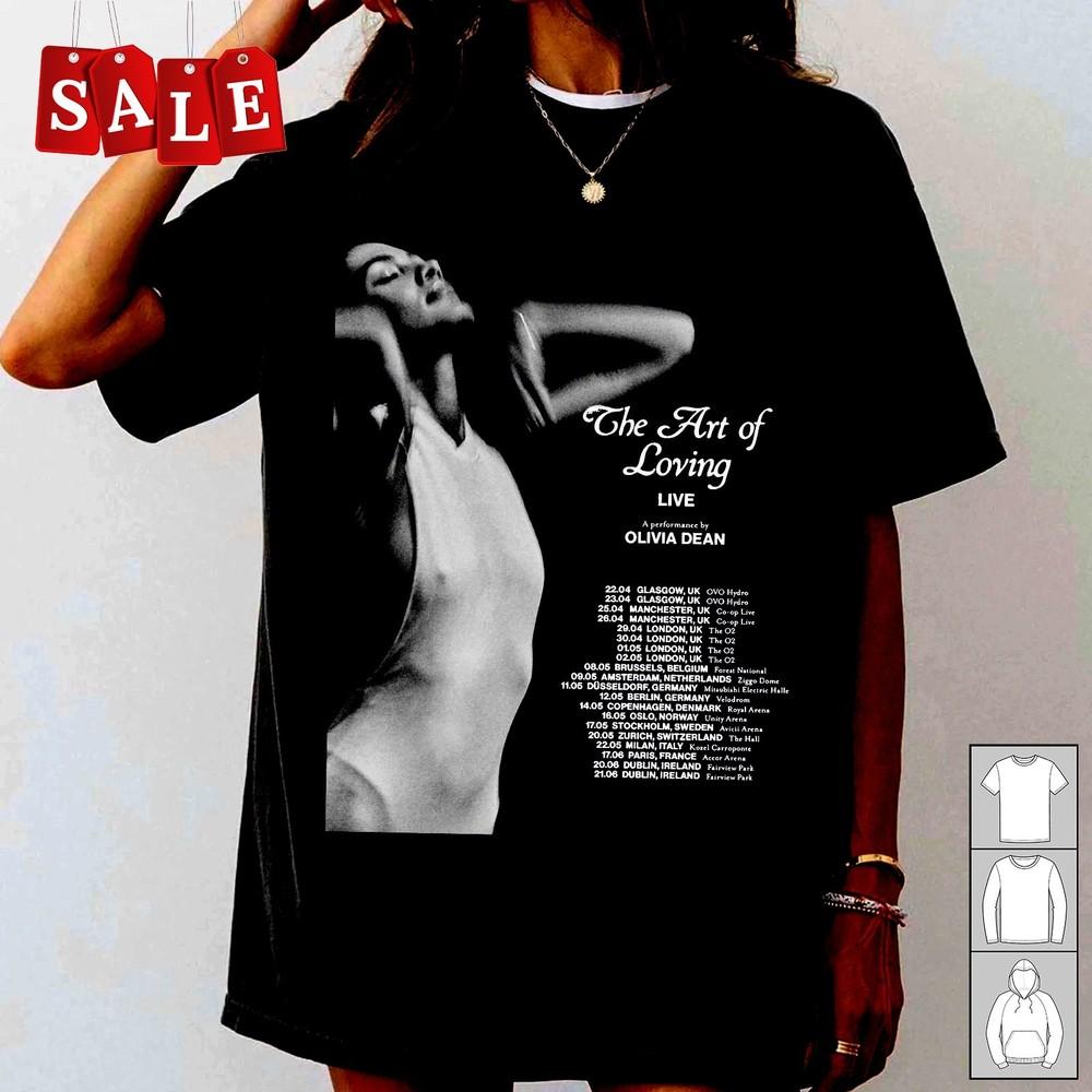 

Hot Olivia Dean Gift For Fans Unisex S5XL Shirt LL603 Unisex T-Shirt L