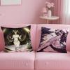classic anime OVERLORD Cushion Cover Soft & Easy-Wash Pillow Case – Versatile for Couch, Bed, Travel and Office