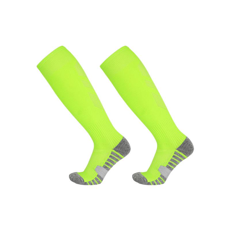 Men's Long Tube Breathable Non-Slip Sweat-Absorbent Football Socks