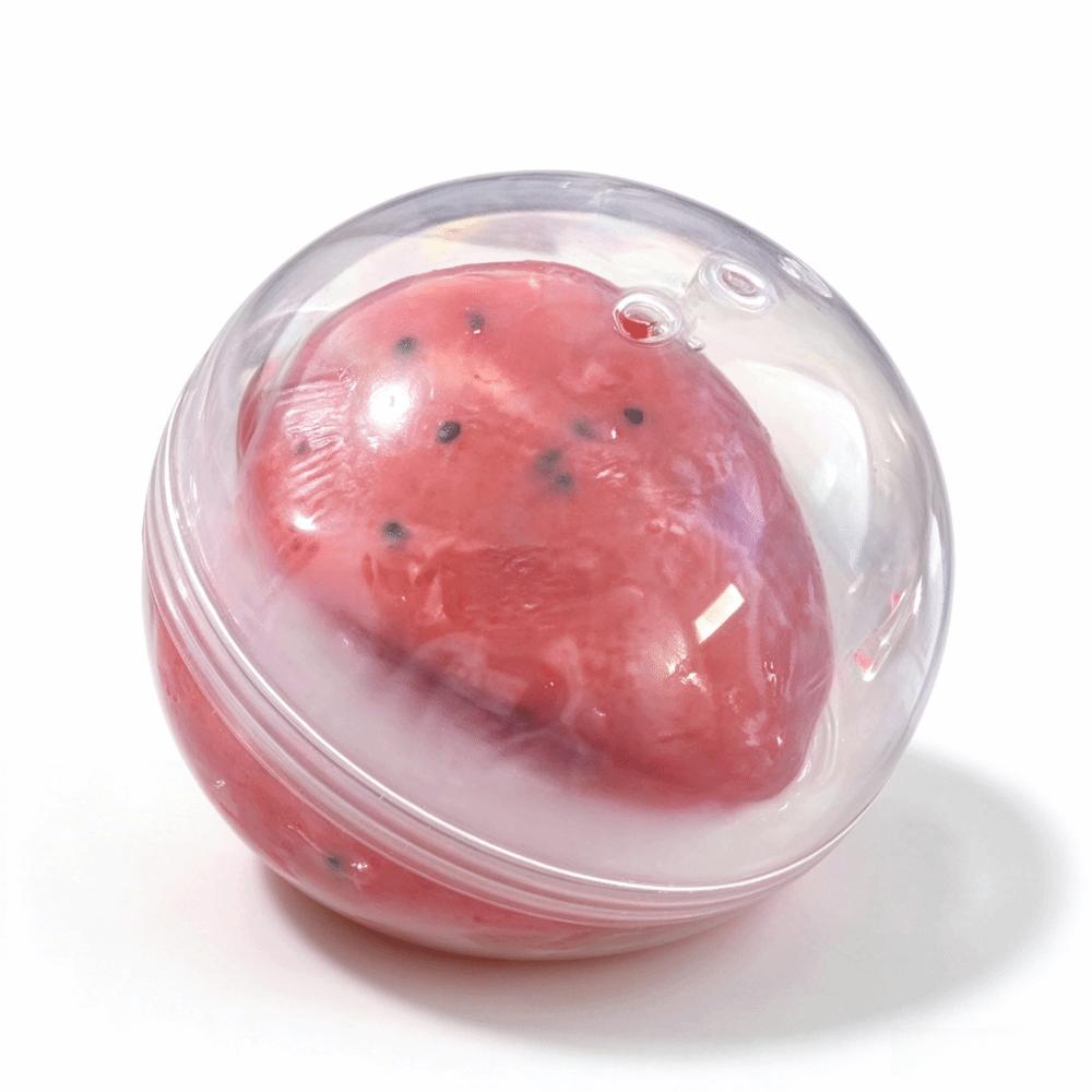 Handmade Slush Squeeze Toy Soft Fidget Toy Slush Ball Squishy Toy Fruit Gift
