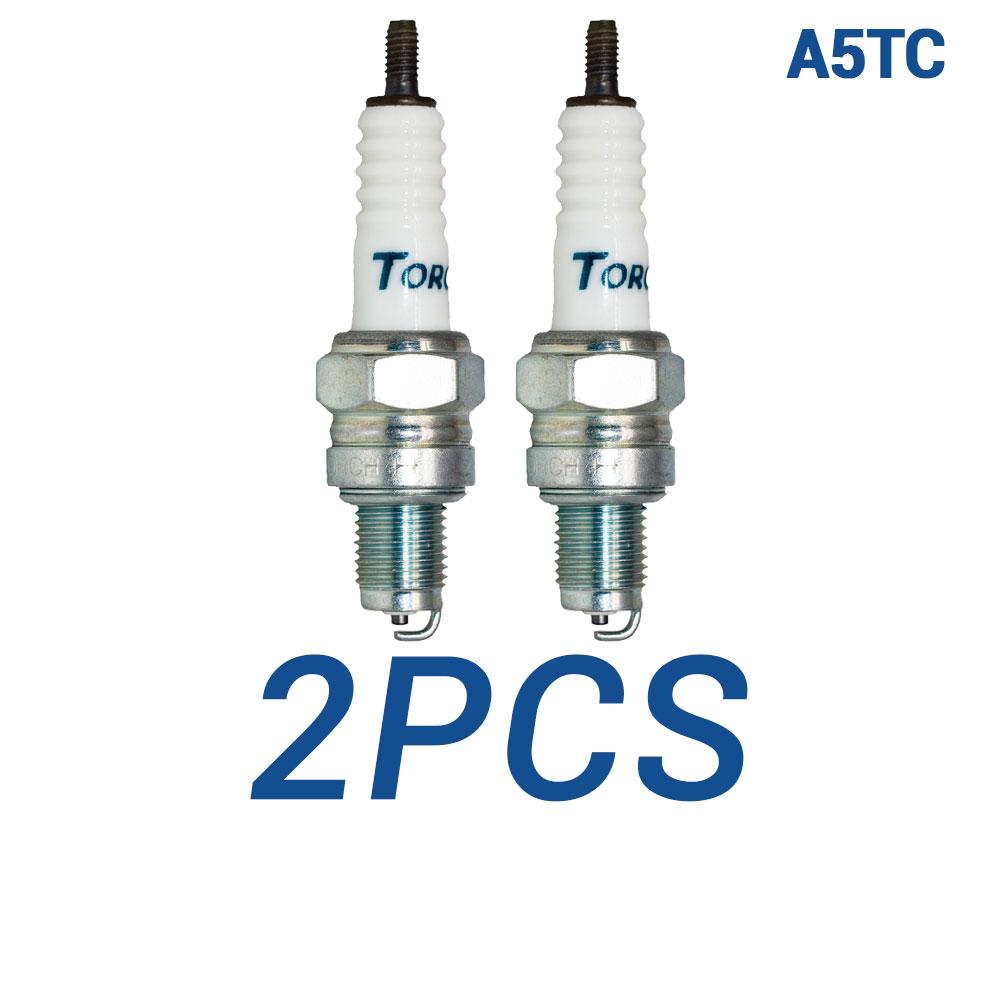 

Automobile Motorcycle High Quality Ignition Spark Plug A5TC for U16FS-U/U16FS-UB Bujia (pack 2-8) 2 pieces A5TC