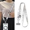 Bear Long Phone Lanyard Adjustable Crossbody Phone Strap Neckband Anti-Lost Hanging Cord With Gasket Clip For Iphone Xiaomi