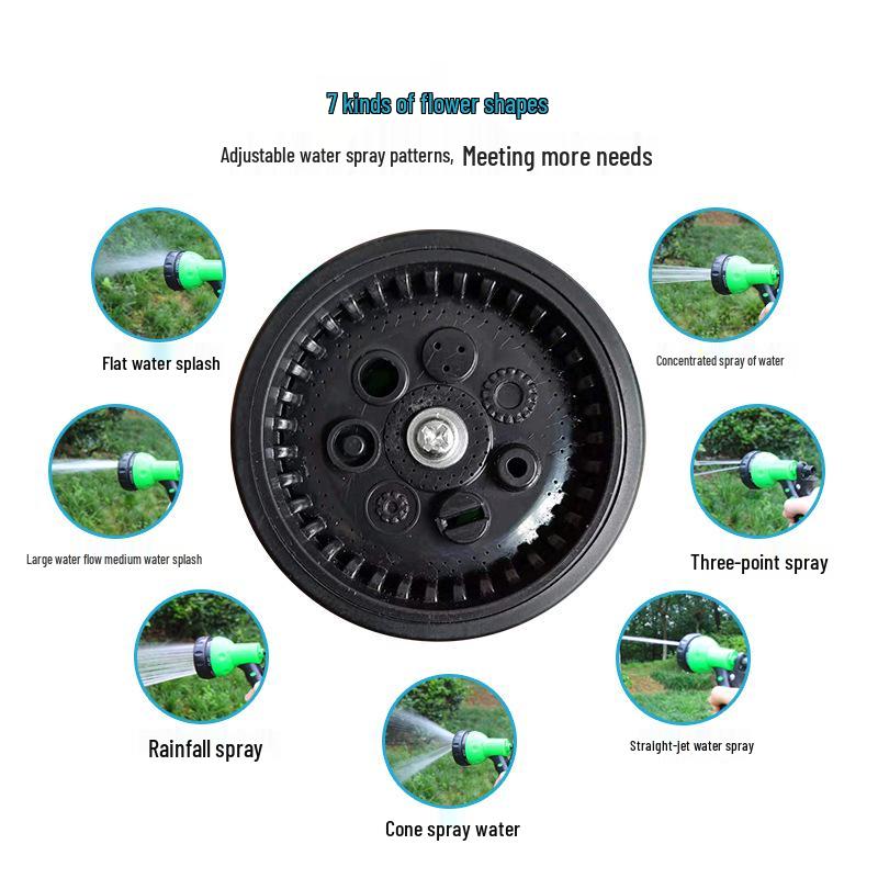 

Seven-Function Plastic Garden Watering Sprayer