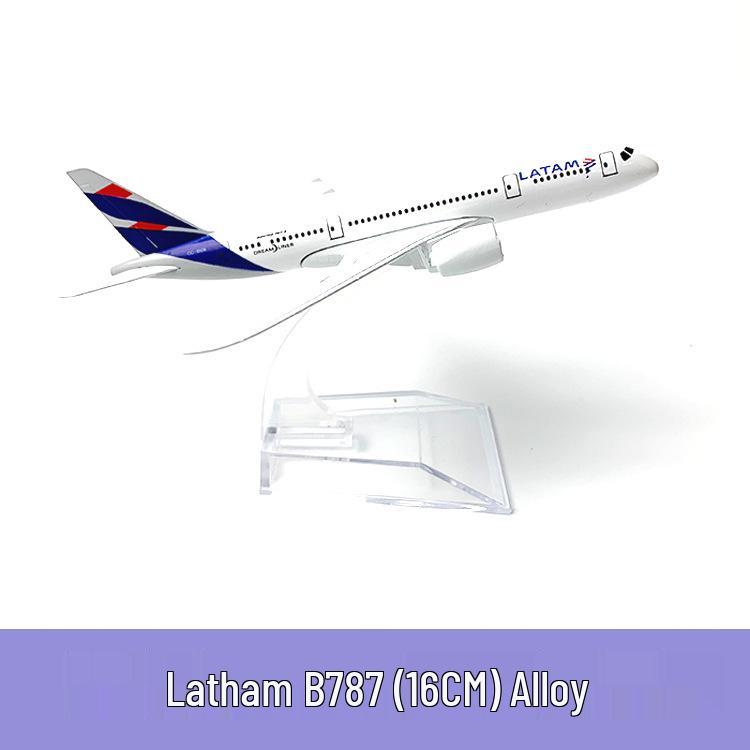 16CM Ratan 787 Alloy Airplane Model with Popular Designs