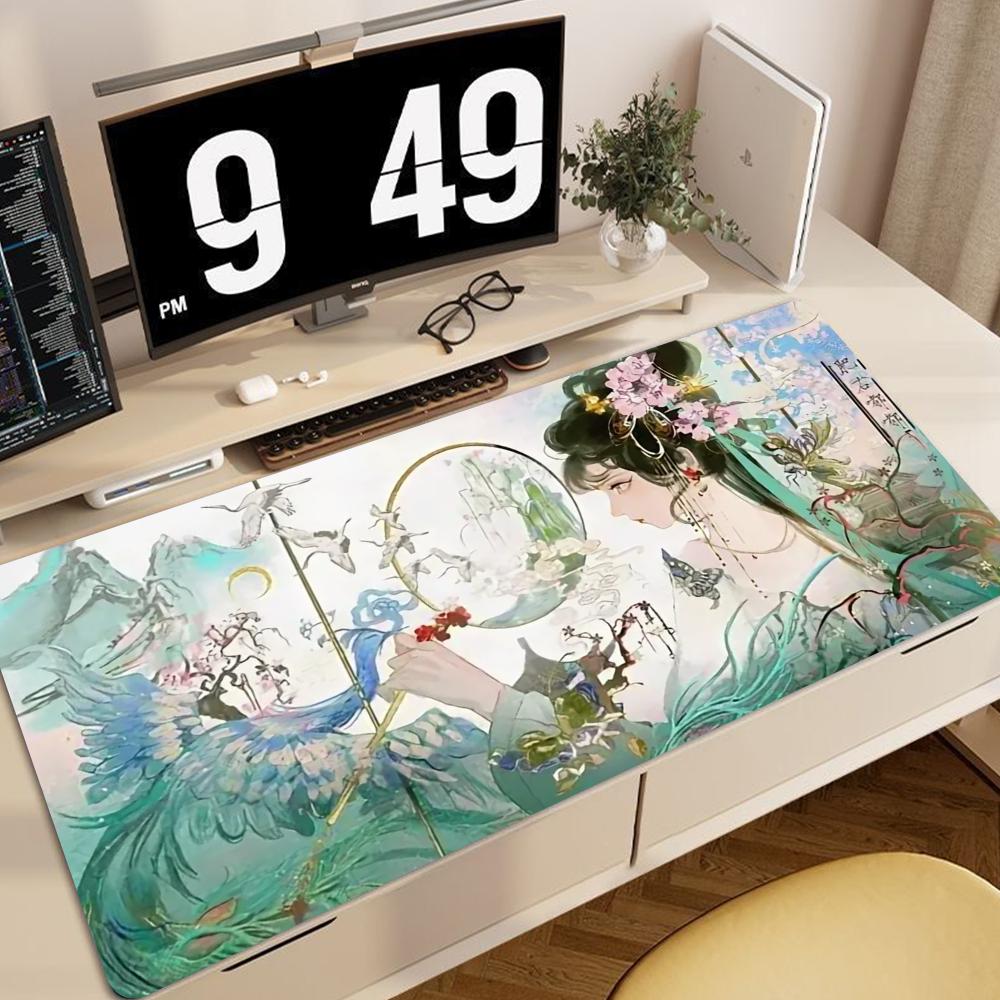 Surface for Computer Mouse Pad Desk Mouse Pad Cute HD Desk Pad Extended Gaming Keyboard Mats Large XXL Gamer Mousepad HYBXXC