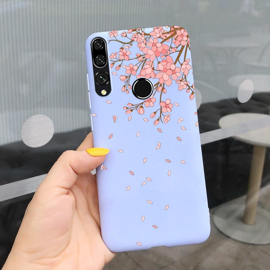 For Huawei Y9 Prime 2019 Case STK-L21 Stylish Flower Cartoon Phone Cover For Huawei Y9 Y 9 Prime 2019 Cases Fundas Coque Bumper