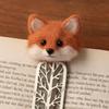 Whimsical Forest Friends Bookmark Felt Page Marker Lightweight Portable Book Marker Graduation Gift for Book Lovers Teachers Students Reading
