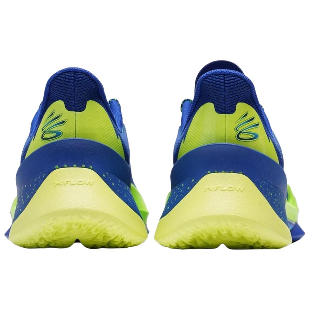 Under Armour Curry Series 7 Comfortable Sports Basketball Shoes Unisex Sneaker Blue Green 3027983-400