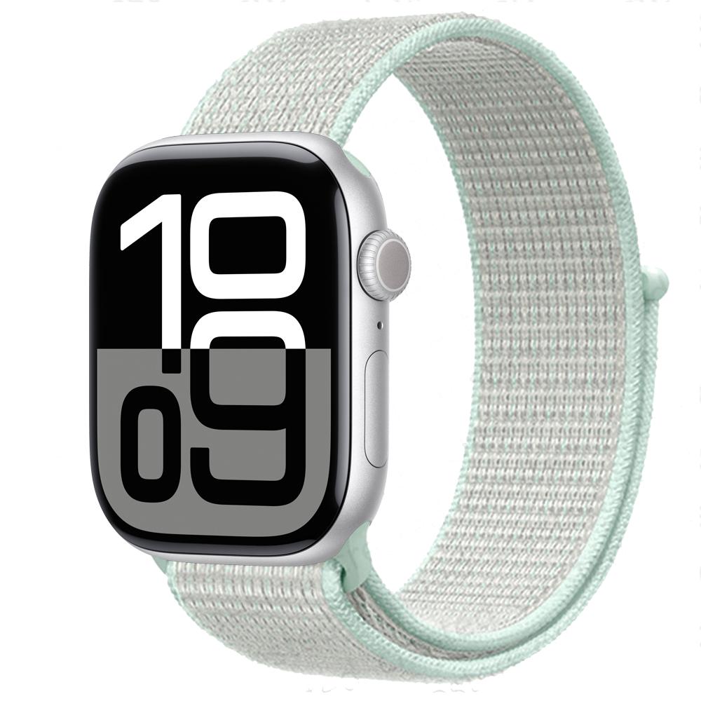 Cinturino in Nylon a Passante Per Apple Watch Bands 46mm 44mm 40mm 41mm 45mm 42mm Cinturino Originale iWatch Serie 11 10 SE 9 8 Ultra 3