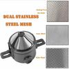 Portable Reusable Stainless Steel Filter Cup Coffee Filter Coffee Dripper Household Drinkware Drop Filter