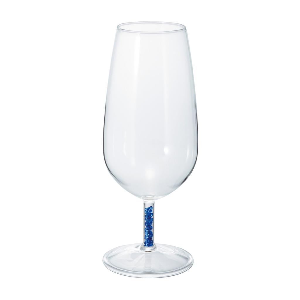 Hario Beads Wine Glass Stem Blue 400ml BS-400-BU