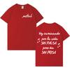 Singer Melendis Harajuku Letters Print TShirts Men High Quality Oversized T Shirts Cotton Casual Short Sleeve Hot Sale Clothes