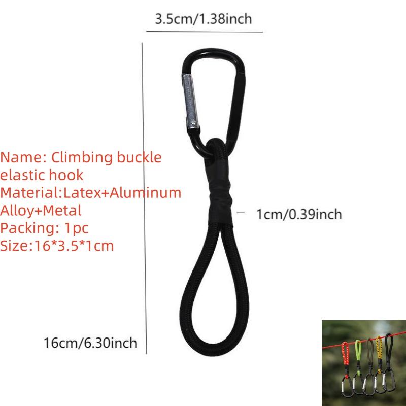 

Large Carabiner Stroller Hooks Organizer Aluminum D Ring Spring Snap Keychain Clip Carry Handle for Hanging Purses Shopping Bags