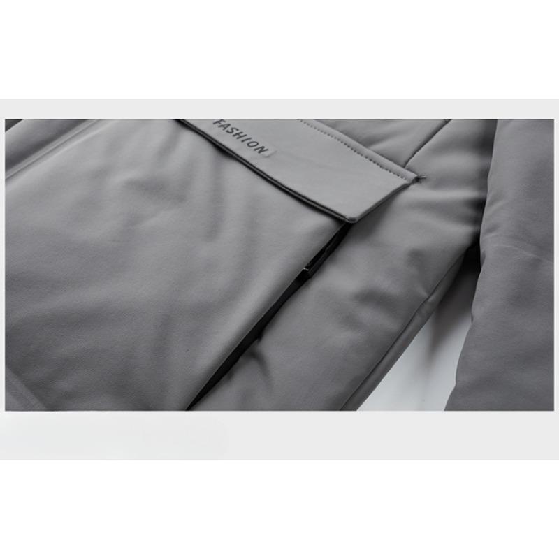 Winter Men's Down Jacket Thickened Warm Mid-length Casual Nikon Jacket for Men