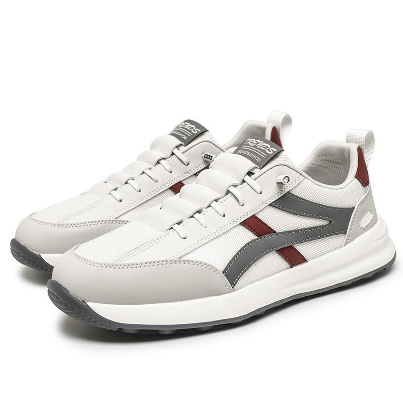 Forrest Gump shoes men's summer new breathable mesh running shoes men's white shoes high-end classic casual sports shoes