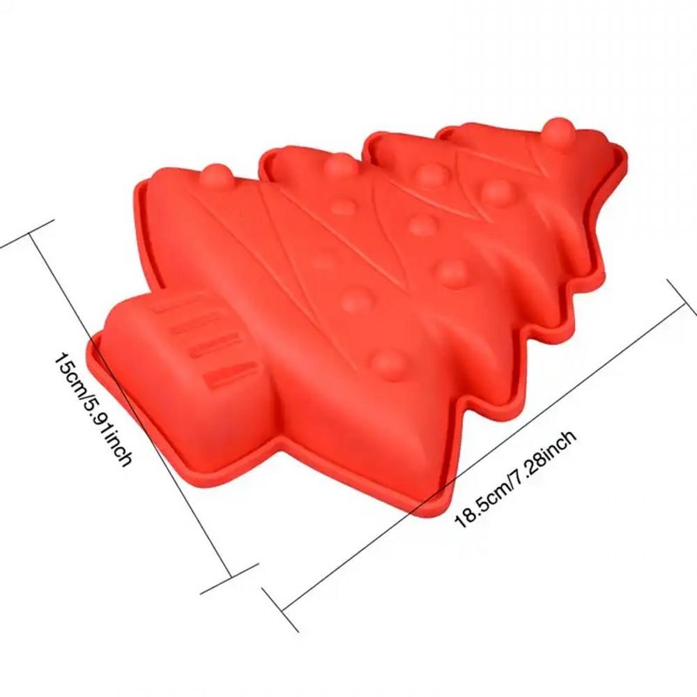 Christmas Silicone Baking Molds  Chocolate Candy Molds Set For Cake Toppers, Ice Cubes, Jello, DIY Cake Candles