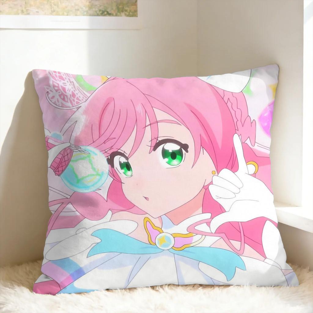 Anime Sky P-Precure Pillow Case Cute Funny Pillow Cover Comfy Pillowcases For Living Room Chair
