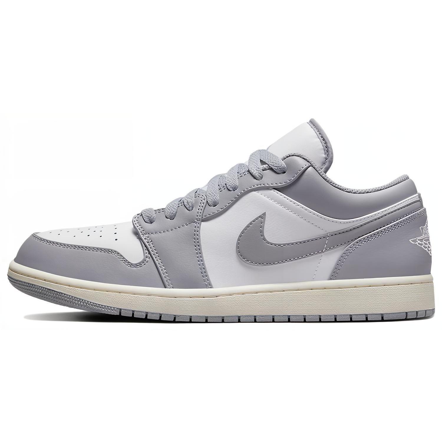 

Новые JORDAN Air JORDAN 1 Low Vintage Stealth Grey 553558-053 43