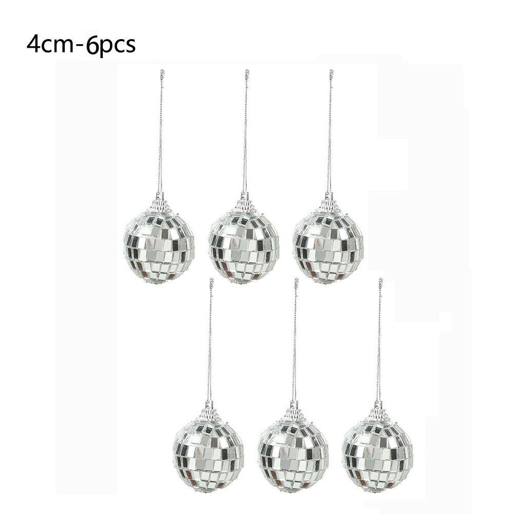 Ornaments DIY Christmas Tree Decoration Disco Mirror KTV Bar Reflective Glass Ball Christmas Ball