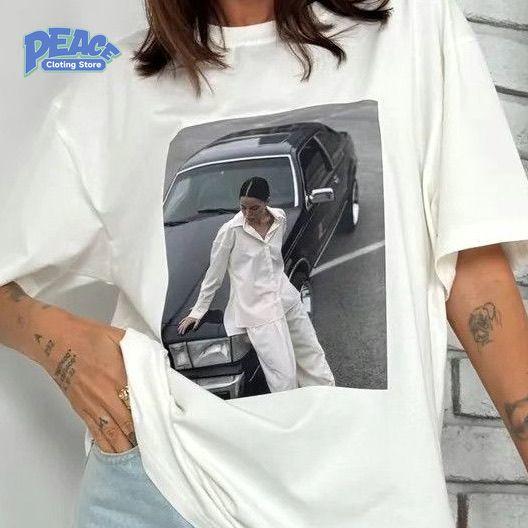 Handsome Women Printed T-shirt 100% Cotton T-shirt Commute Women's Clothing Summer Fashion Casual Comfy Short Sleeve Streetwear