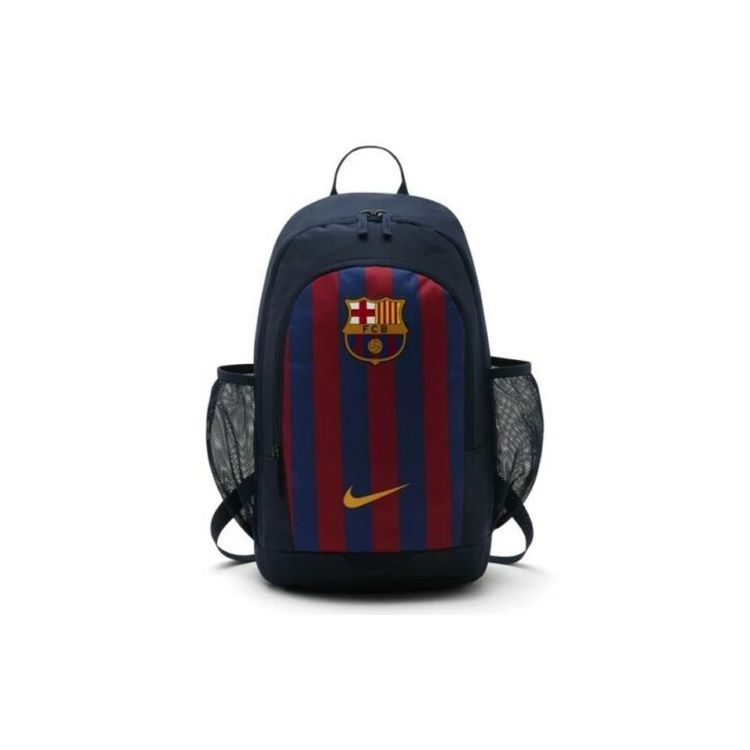 Nike Barcelona Football Fan Sports Leisure Polyester Backpack Unisex Backpack Blue Red BA5363-451 Blue/Red